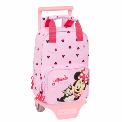 Imagen mochila minnie mouse naive 28cm con ruedas