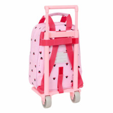 imagen 1 de mochila minnie mouse naive 28cm con ruedas