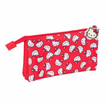 imagen 1 de portatodo triple hello kitty iconic