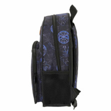 imagen 2 de mochila spiderman attack 33cm adaptable a carro