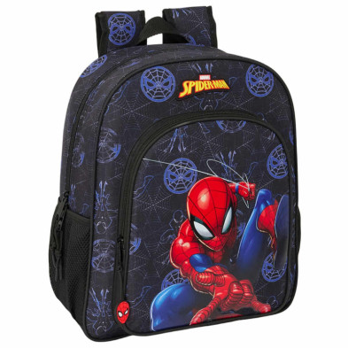 Imagen mochila spiderman attack 38cm adaptable a carro