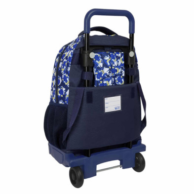 imagen 1 de mochila sonic city 45cm con carro