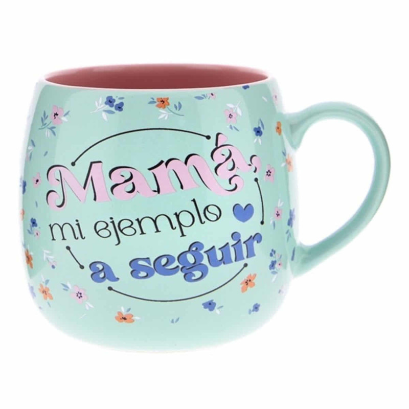 Imagen taza ovalada mamá mi ejemplo a seguir 400ml