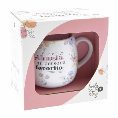 Imagen taza ovalada abuela mi persona favorita 400ml Imagen taza ovalada abuela mi persona favorita 400ml