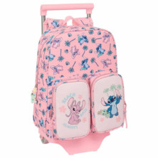 Imagen mochila stitch beach 34cm con carro