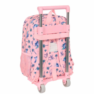 imagen 1 de mochila stitch beach 34cm con carro