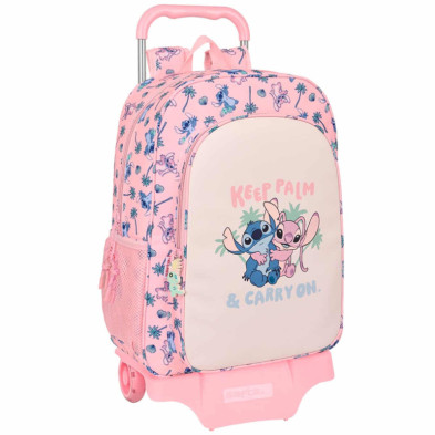 Imagen mochila stitch beach 42cm con carro