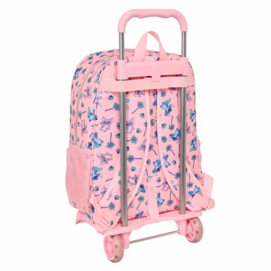 imagen 1 de mochila stitch beach 42cm con carro