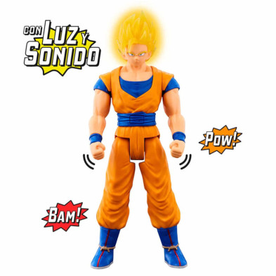 imagen 6 de figura goku limit breaker sparking ss2 30cm