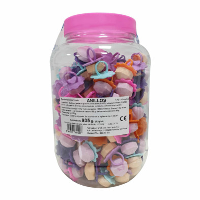imagen 2 de anillos candy ring caramelo comprimido 170 unidad