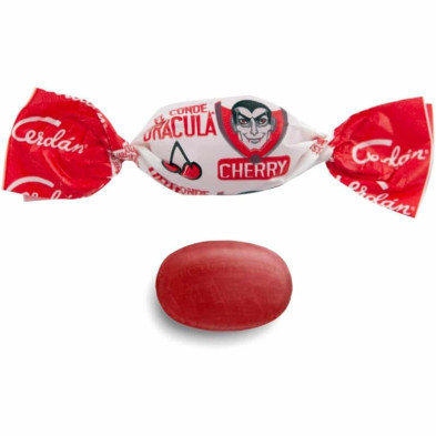 Imagen caramelo conde dracula cereza bolsa 500grs