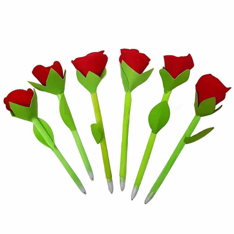 Imagen boligrafo fieltro rosas estuche 36 unidades Imagen boligrafo fieltro rosas estuche 36 unidades