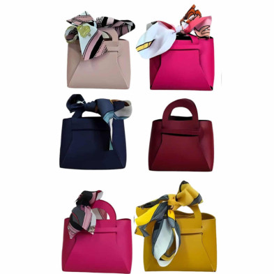 imagen 1 de bolsito fashion cierre lazo 10x8x6cm