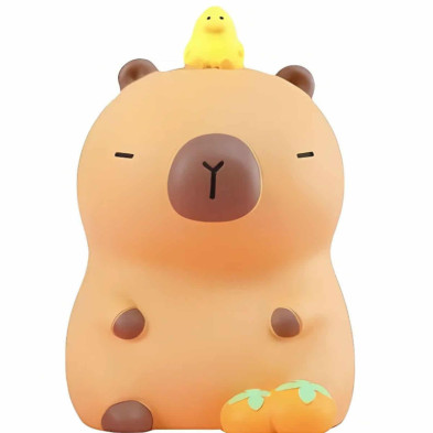 imagen 1 de hucha capybara pvc 21cm - modelos surtidos