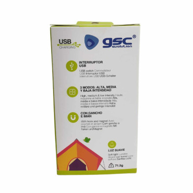 imagen 2 de linterna led colgante usb