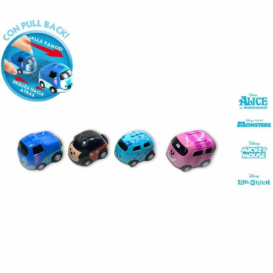 imagen 1 de mini cute cars disney pack 4 unidades