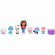 imagen 1 de set de figuras deluxe gabbys dollhouse