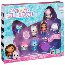 imagen 3 de set de figuras deluxe gabbys dollhouse