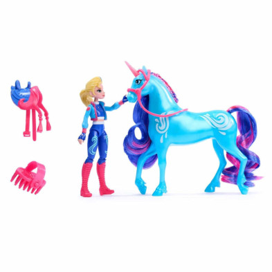 imagen 1 de muñeca isabel & river academia unicornio