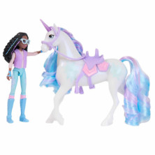 Imagen muñeca layla & glaciar academia unicornio