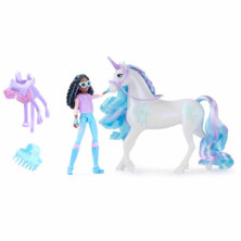imagen 1 de muñeca layla & glaciar academia unicornio