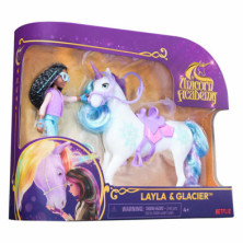 imagen 2 de muñeca layla & glaciar academia unicornio