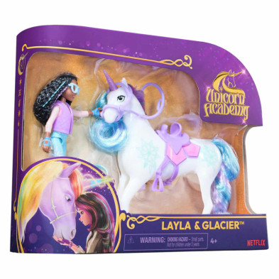 imagen 2 de muñeca layla & glaciar academia unicornio