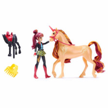 imagen 1 de muñeca valentina & cinder academia unicornio