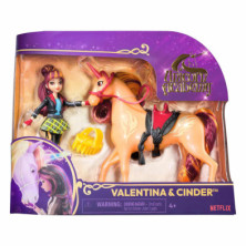 imagen 2 de muñeca valentina & cinder academia unicornio