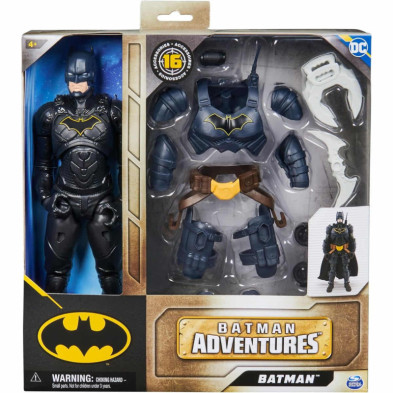 imagen 1 de figura batman 30cm de lujo spin master