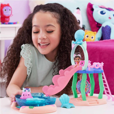 imagen 1 de set de figuras piscina gabbys dollhouse
