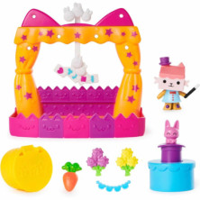 imagen 1 de set de figuras gabbys dollhouse balcón abby box