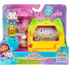 Imagen set de figuras gabbys dollhouse balcón cakey