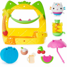 imagen 1 de set de figuras gabbys dollhouse balcón cakey