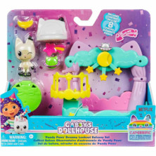 Imagen set de figuras gabbys dollhouse balcón pandy