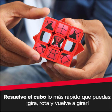 imagen 3 de cubo rubik 3x3 spiderman