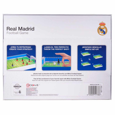 imagen 3 de juego de futbol real madrid minix