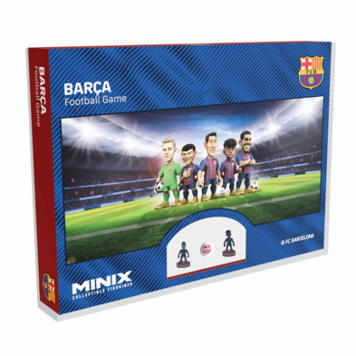 imagen 2 de juego de futbol fc barcelona minix