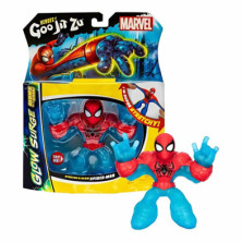 imagen 1 de figura goo jit zu spiderman marvel glow
