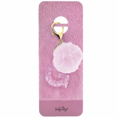 Imagen llavero letra 1 keychain letter -g pink Imagen llavero letra 1 keychain letter -g pink
