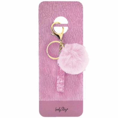 Imagen llavero letra / keychain letter -i pink Imagen llavero letra / keychain letter -i pink