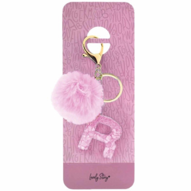 Imagen llavero letra / keychain letter -r -pink Imagen llavero letra / keychain letter -r -pink
