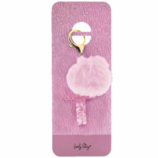 Imagen llavero letra 1 keychain letter -t -pink