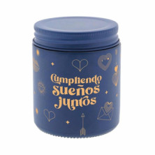 Imagen vela artomática dark blue cumpliendo sueño vli1107