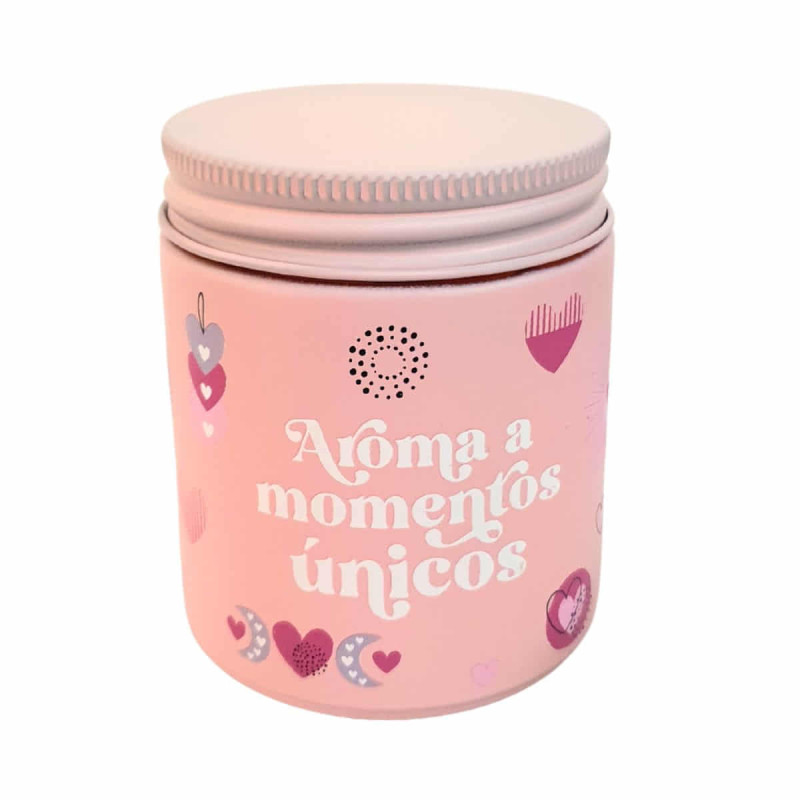 Imagen vela artomática pink aroma a momentos u  vli1114