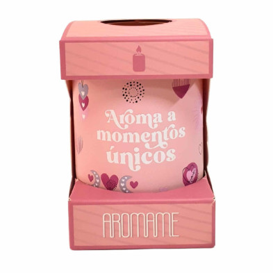 imagen 1 de vela artomática pink aroma a momentos u  vli1114