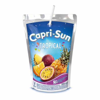 Imagen zumo capri tropical 200ml 10u Imagen zumo capri tropical 200ml 10u