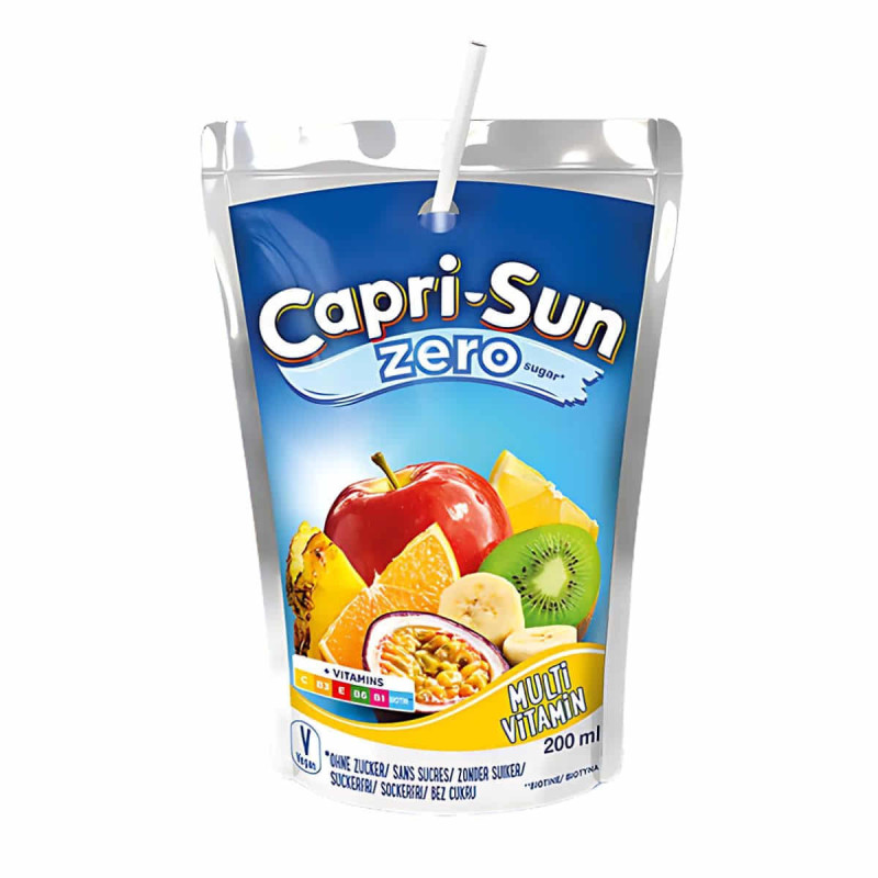 Imagen zumo capri zero multivitamin 200ml 10u Imagen zumo capri zero multivitamin 200ml 10u