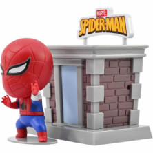 imagen 2 de figura spiderman 8cm crea torres hero box