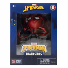 imagen 3 de figura spiderman 8cm crea torres hero box